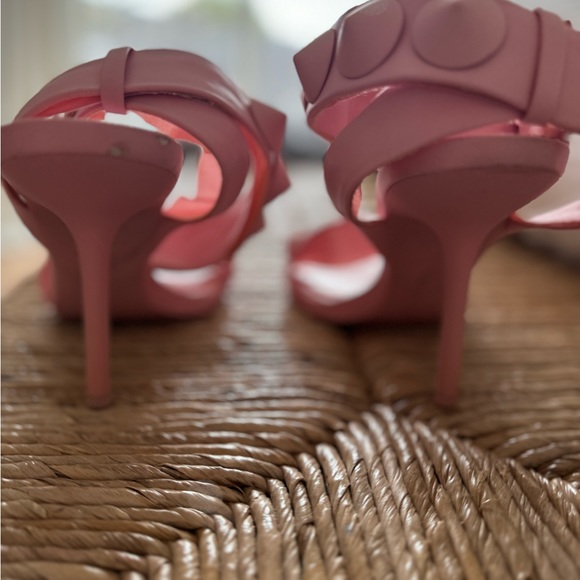 zara studded matte pink heels - Picture 4 of 4